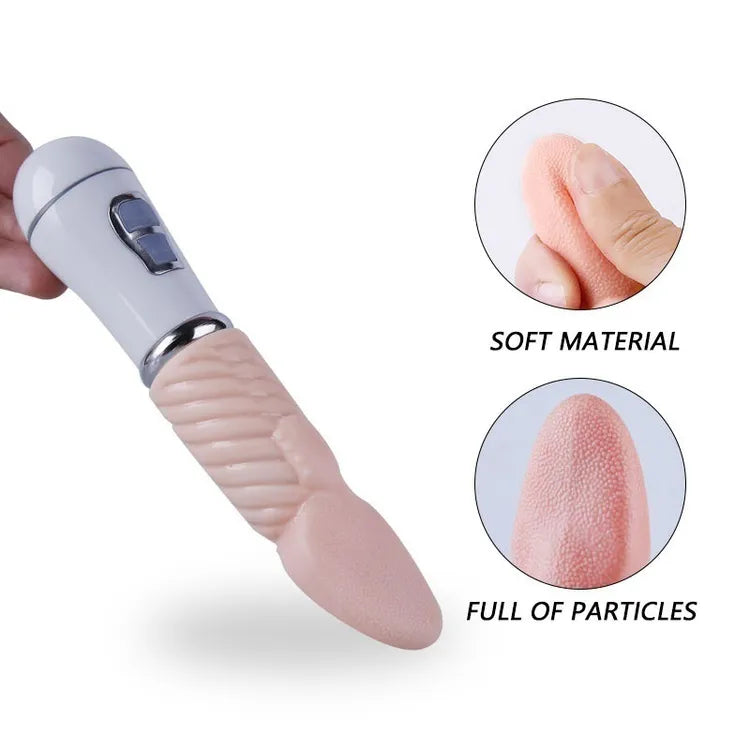 Vibrador Lengua 3 Funciones Recargable