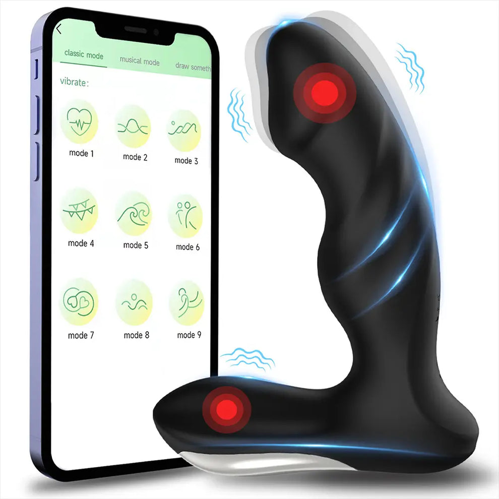 Plug vibrador con APP compatible con Ios y Android