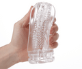 Masturbador Masculino Transparente con Flexibilidad