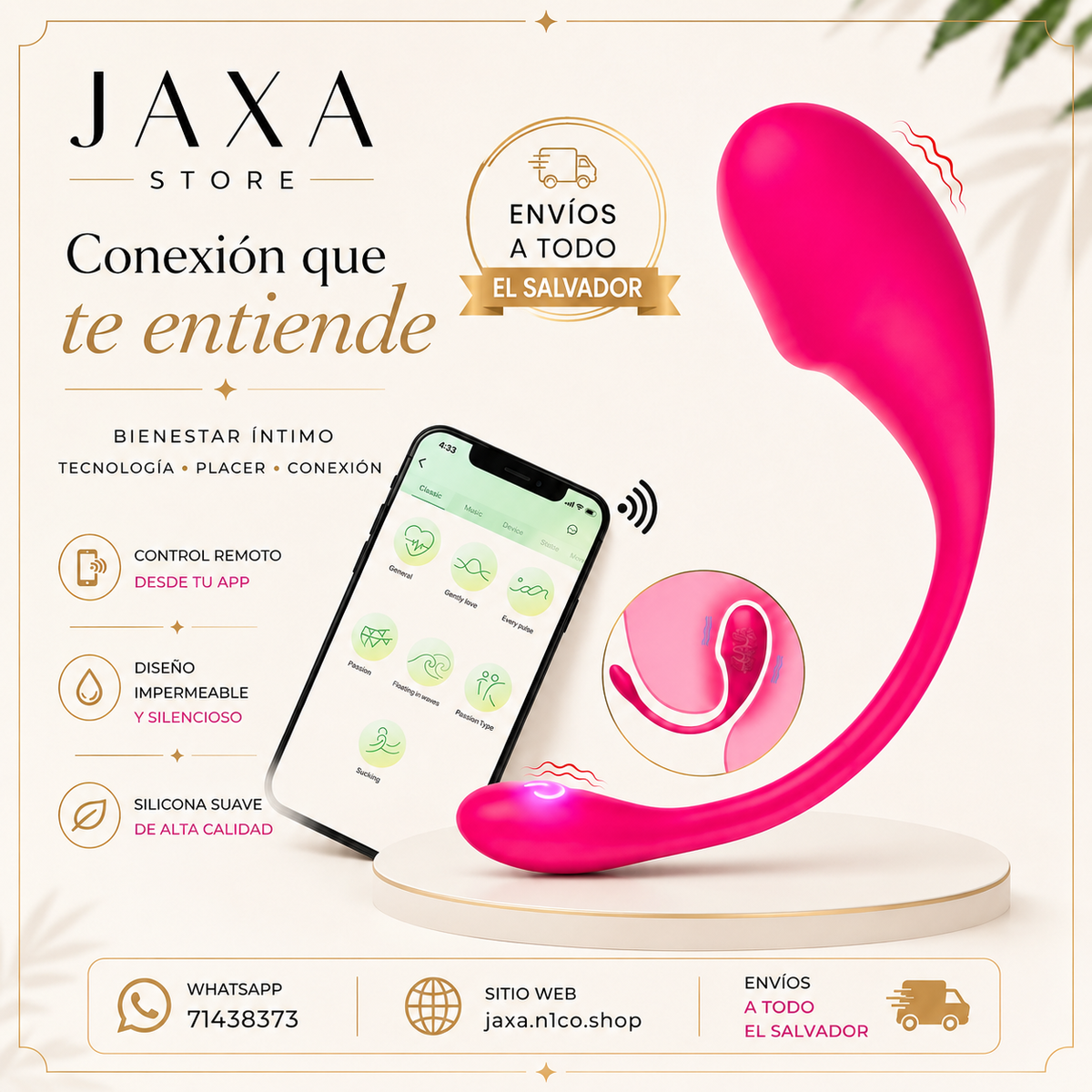 Vibrado de app compatible con IOS y Android